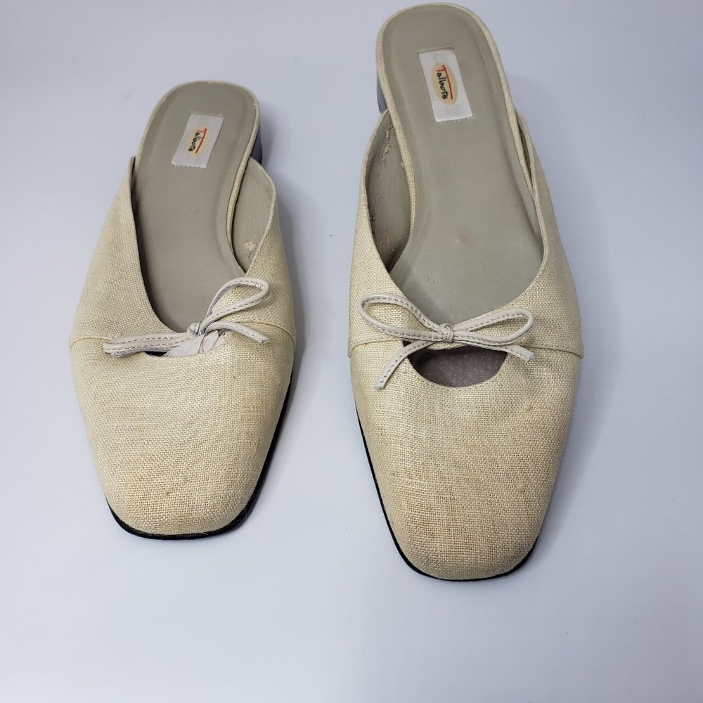 Talbots Fabric Mules